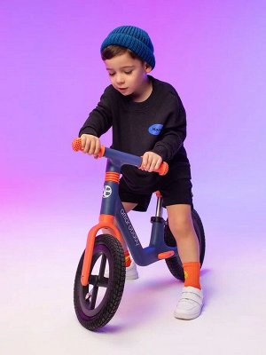 Двухколесный беговел Amarobaby Splash, бирюзовый/розовый