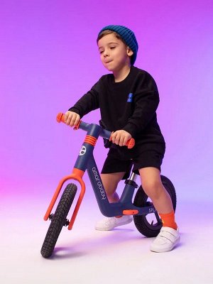 Двухколесный беговел Amarobaby Splash, бирюзовый/розовый