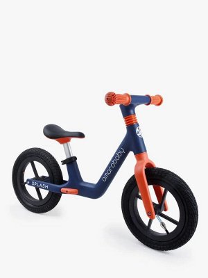 Двухколесный беговел Amarobaby Splash, бирюзовый/розовый