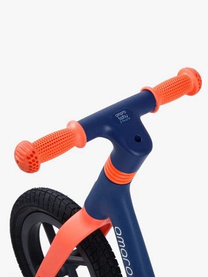Двухколесный беговел Amarobaby Splash, бирюзовый/розовый