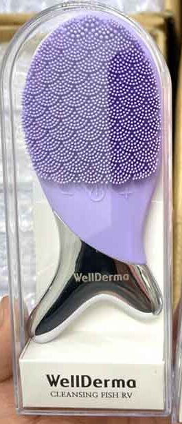 WellDerma Очищающий массажер для лица Cleansing Fish (Lavender), 1шт