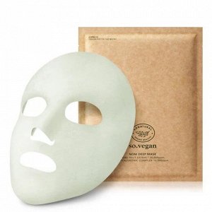 So'Natural So Natural So.Vegan Noni Deep Mask, Восстанавливающая тканевая маска с экстрактом нони  25 мл