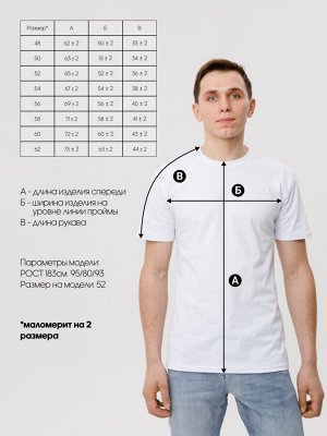 Трикотажная футболка белая ВФ-18 (1)