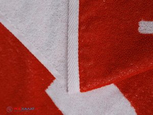 Полотенце махровое пестротканое жаккардовое 7193, Морожение С81-ЮА-7193-2