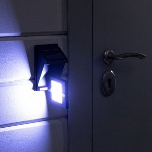 Светильник на солнечной батарее «СТАРТ», 10?5x13 см, 20LED, IP65, поворотный, свечение белое