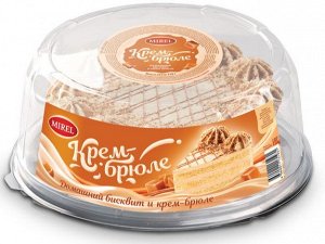 Торт Крем-брюле Мирэль Хлебпром 750г (6)