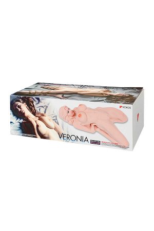 Мастурбатор реалистичный KOKOS VERONIA, TPR, телесный, 30 см