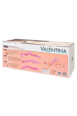 Мастурбатор реалистичный KOKOS VALENTINA, TPR, телесный, 50 см