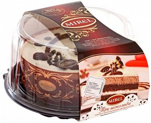 Торт Три шоколада Мирэль Хлебпром 900г (6)