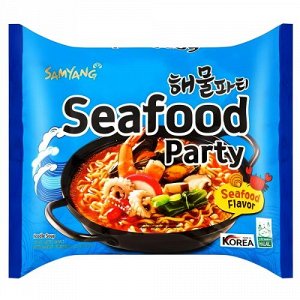 Лапша со вкусом морепродуктов "Seafood party" 125г