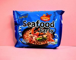 Лапша со вкусом морепродуктов "Seafood party" 125г