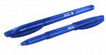 Ручка гелевая SILWERHOF BASIC 0,5мм 016015-02 син. полупрозр. /36/1440/