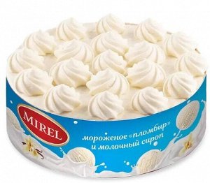 Торт, Пломбирный, Мирэль, Хлебпром, 750 г, (6)