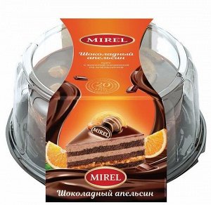 Торт, Шоколадный с апельсином, Мирэль, Хлебпром, 700 г, (6)