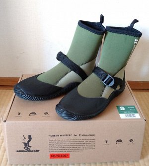 Японские неопреновые Ботинки Green Master 2622 GR