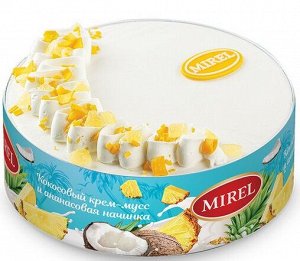 Торт, Пина колада, Мирэль, Хлебпром, 650 г, (6)