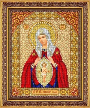 Набор (вышивка бисером) Пр.Богородица В родах помощница