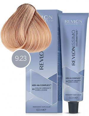 Rev Revlonissimo Colorsmetique 9.23 Очень Светлый Блондин Переливающийся-Золотистый 60мл
