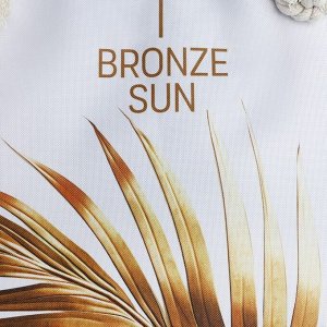 NAZAMOK Сумка женская пляжная Bronze sun, 47х37х13 см