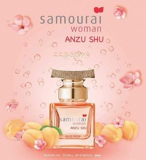 SAMOURAI Woman Anzu Shu - женственный цветочный аромат с нотками абрикоса