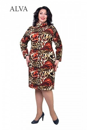 Платье Платье Регина-ангора 8003-1 выполено из ткани трикотаж ангора, тепленькая. Длина около 105 см. Воротник сьемный.