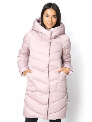 Куртка Расцветка: пудра
Страна производитель: Китай
Длина изделия: 92 см
Размерный ряд: S(42), M(44), L(46), XL(48)      
Стильная женская зимняя куртка средней длины. Наполнитель: холлофайбер, ткань: