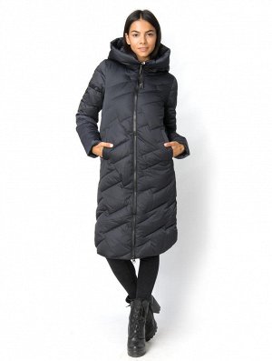 Куртка Страна производитель: Китай
Размерный ряд: S(42), M(44), L(46), XL(48), 2XL(50) 
Женская зимняя куртка-пальто,цвета граффит. Наполнитель: холлофайбер, ткань: полиэстер. Особый стиль данной моде