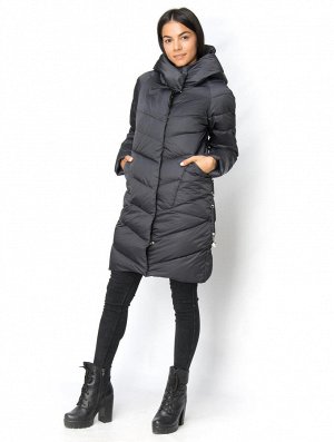 Куртка Расцветка: синий
Страна производитель: Китай
Длина изделия: 92 см
Размерный ряд: S(42), M(44), L(46), XL(48)      
Стильная женская зимняя куртка средней длины. Наполнитель: холлофайбер, ткань: