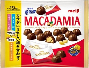 MEIJI Macadamia - орех макадамия в молочном шоколаде
