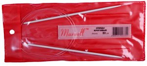 Спицы для вязания круговые Maxwell Red (Тефлон) арт.ТВ ?2,0 мм /80 см