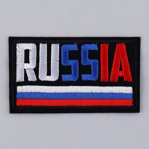 Термоаппликация «Russia», 7х4см