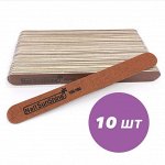 Nailsunshine 120/180 грит деревянная пилка для ногтей/маникюра, овал