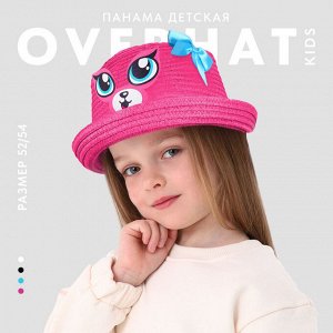 Панама «Котёнок», детская, р-р. 52-54 см, от 2 до 6 лет