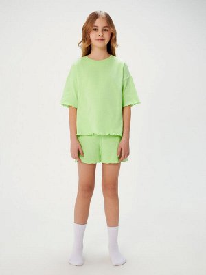 Пижама детская для девочек Zlota лайм