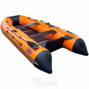 Лодка Алтай 320L (оранжевый/черный)