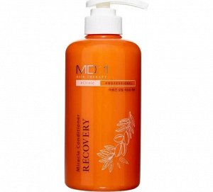 Кондиционер, Восстанавливающий питательный /Hair Therapy Miracle Recovery Conditioner, MD:1, Ю.Корея, 500 г