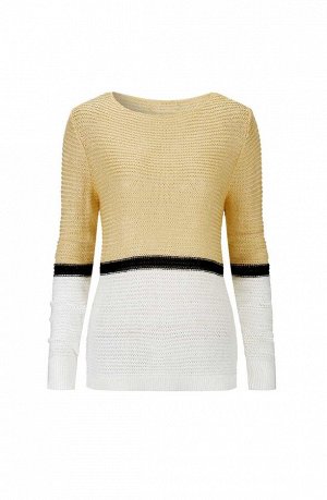 Пуловер, экрю-цвета ванили