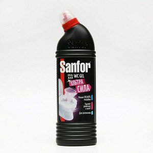 Средство для сантехники гель SANFOR WC Special 750мл Black
