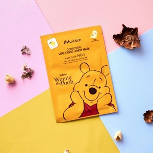 JM Solution Disney Collection Vital Citrus Junos Mask Тканевая маска для лица с юдзу 30мл