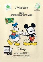 JM Solution Disney Collection Selfie Barrier Heartleaf Mask. Успокаивающая и восстанавливающая маска 30мл