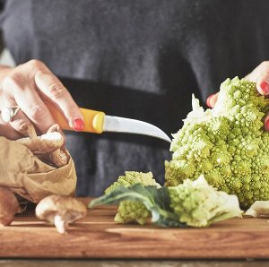 УППФИЛЛД Нож для чистки овощей/фруктов, разные цвета / 3шт.