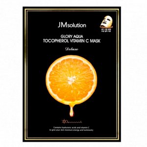 JMsolution Glory Aqua Tocopherol Vitamin C. Маска с витамином Е и С