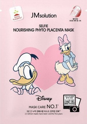 JM Solution Disney Collection Selfie Nourishing Phyto Placenta Mask Питательная тканевая маска