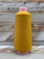 Пряжа для вязания 10 гр,  LYCRA SFT-PT 193 (спандекс) 78% PA, 22% эластан 29000м/100гр Желтый