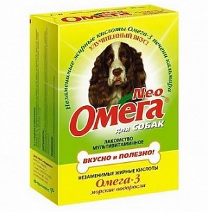 Омега Neo Витамины с морскими водорослями и Омега-3 для собак