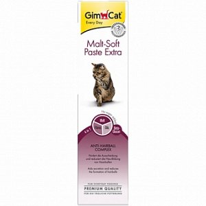 Gimpet Malt-Soft-Extra Паста для вывода шерсти с ТГОС для кошек