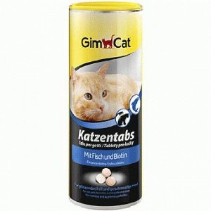 Gimpet Katzentabs Витамины с рыбой и биотином для кошек