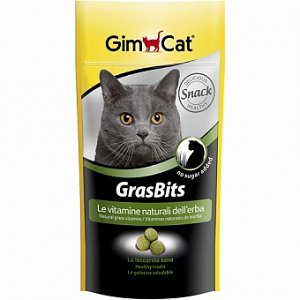 Gimpet GrasBits Витамины с травой для кошек