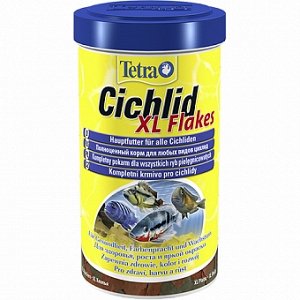 Tetra Cichlid XL Flakes Крупный хлопьевидный корм для цихлид