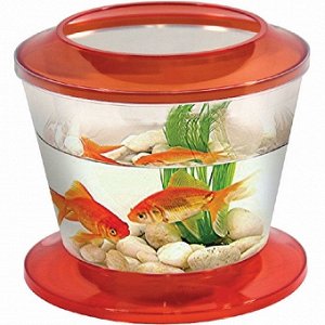 Gold Fish Bowl Аквариум фигурный оранжевый